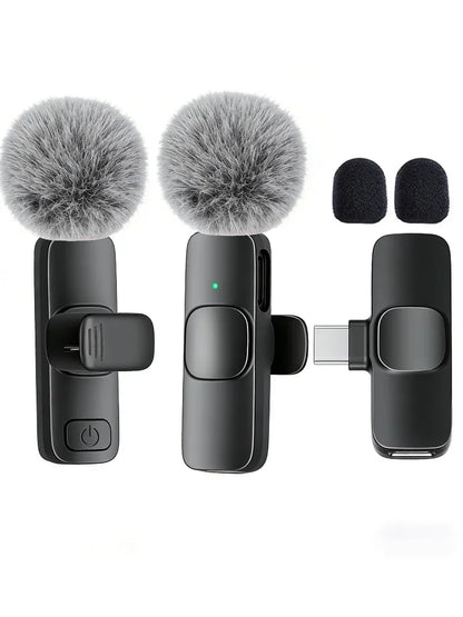 Wireless Lavalier Microphone for USB-C Phones & Devices