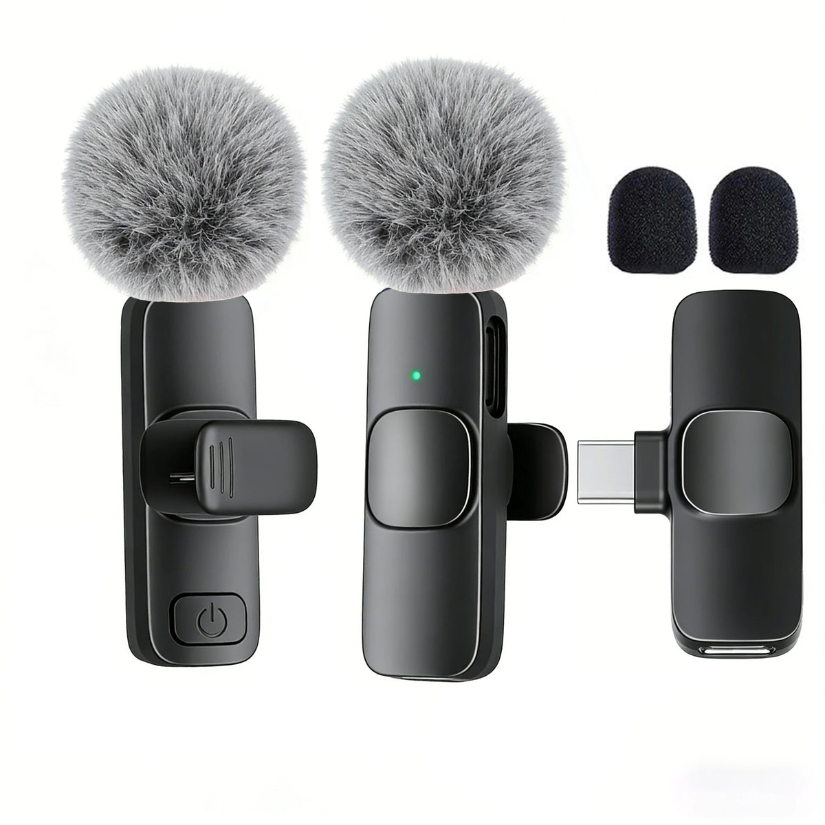Wireless Lavalier Microphone for USB-C Phones & Devices