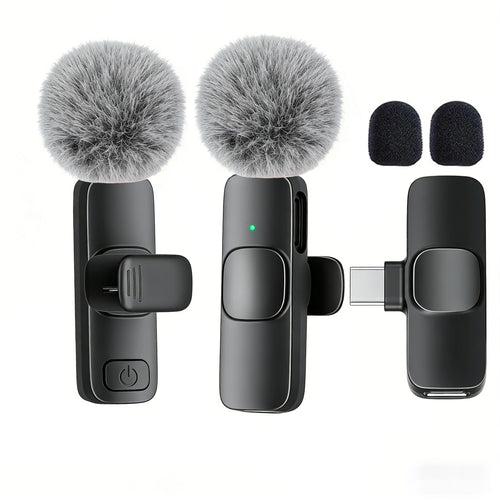 Wireless Lavalier Microphone for USB-C Phones & Devices