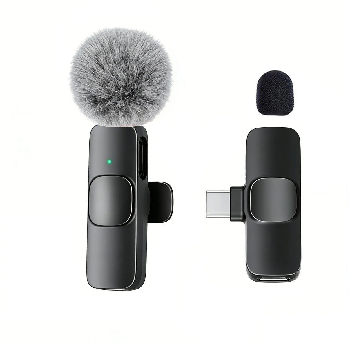 Wireless Lavalier Microphone for USB-C Phones & Devices