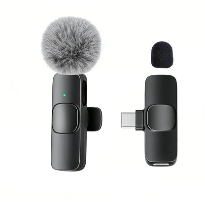 Wireless Lavalier Microphone for USB-C Phones & Devices